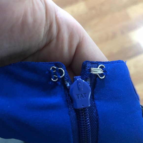 NWT Vince Camuto Side Ruffle Sheath Dress SZ 16 - Picture 9 of 9